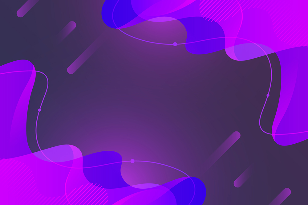 抽象的数字科技技术紫色背景图片
