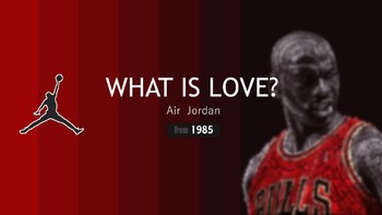 著名篮球运动品牌推广Jordan乔丹PPT模板免费下载