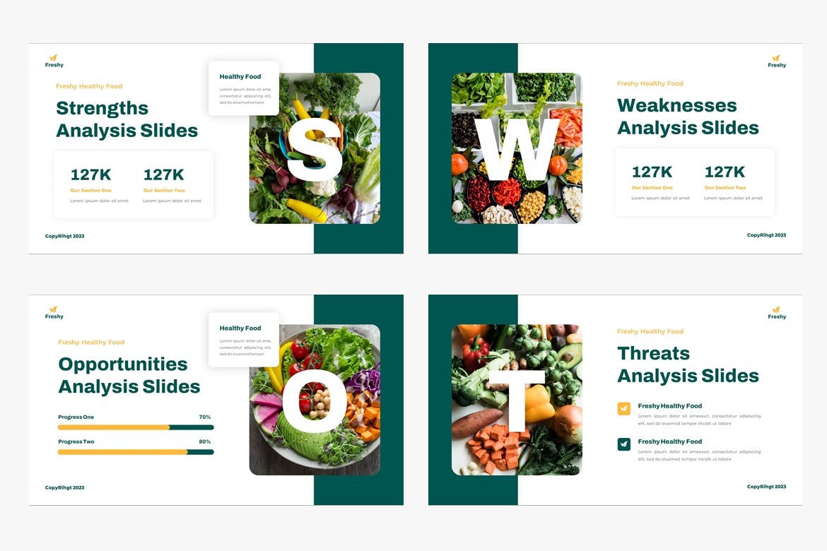 健康食品消费者指南PPT幻灯片模板免费下载(图1)