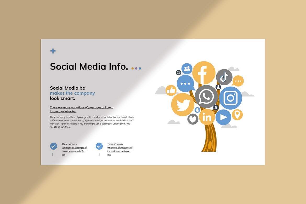 社交媒体营销计划PPT演示模板免费下载(图3)