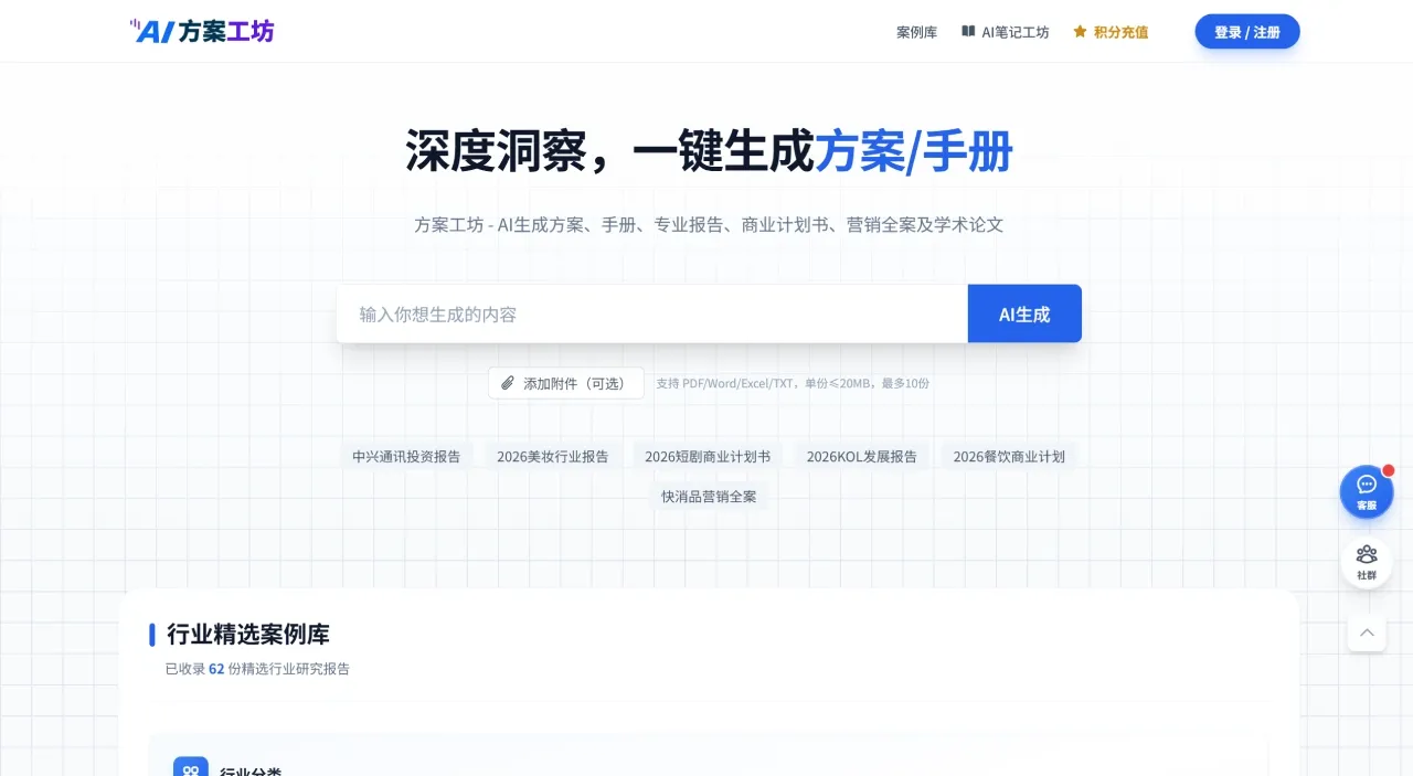 方案工坊(图1) 方案工坊(图1)